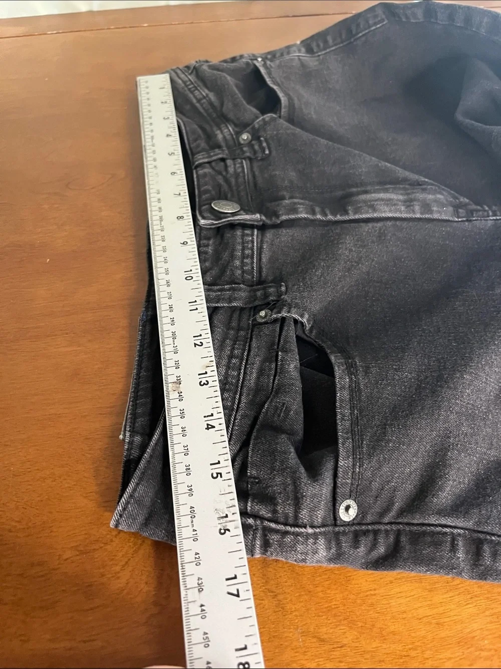 Smoke & Ash Black Jeans 34